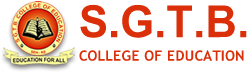 g.t.b college of education